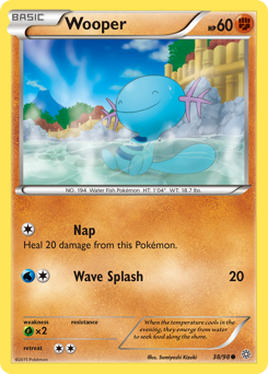 Wooper - Ancient Origins - #38 - Pokemon TCG card