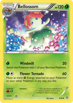 Bellossom #4 Bellossom - Ancient Origins - #4 - Pokemon TCG card