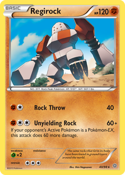 Regirock - Ancient Origins - #40 - Pokemon TCG card