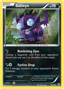 Sableye - Ancient Origins - #44 - Pokemon TCG card