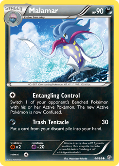Malamar - Ancient Origins - #46 - Pokemon TCG card