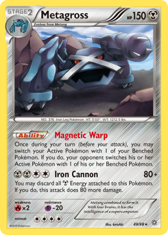 Metagross #49 Metagross - Ancient Origins - #49 - Pokemon TCG card
