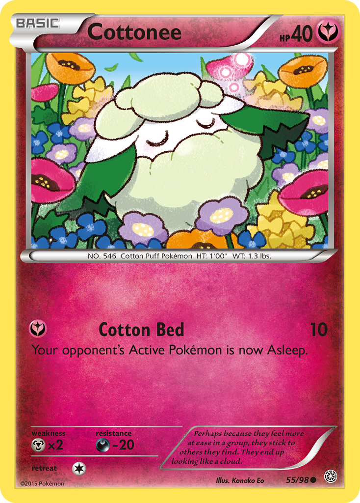 Cottonee - Ancient Origins - #55 - Pokemon TCG card