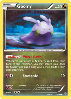 Goomy - Ancient Origins - #58 - Pokemon TCG card
