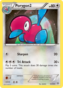 Porygon2 #65 Porygon2 - Ancient Origins - #65 - Pokemon TCG card