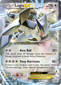 Lugia-EX #68 Lugia-EX - Ancient Origins - #68 - Pokemon TCG card