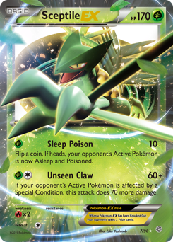 Sceptile-EX - Ancient Origins - #7 - Pokemon TCG card