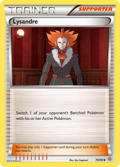 Lysandre - Ancient Origins - #78 - Pokemon TCG card