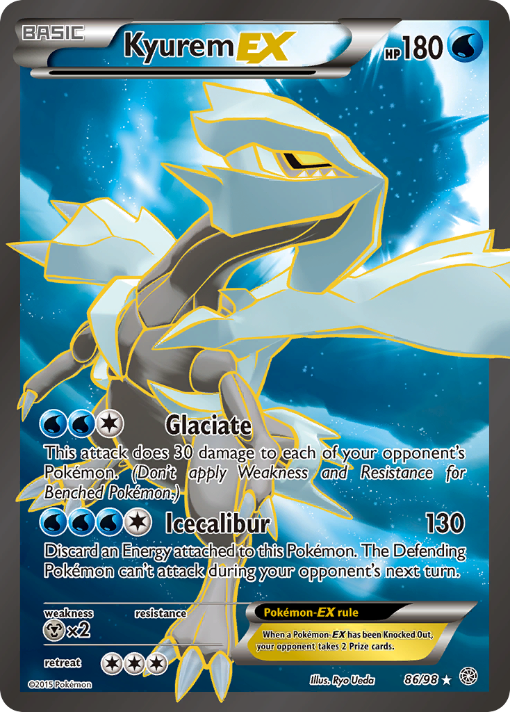 Kyurem-EX - Ancient Origins - #86 - Pokemon TCG card