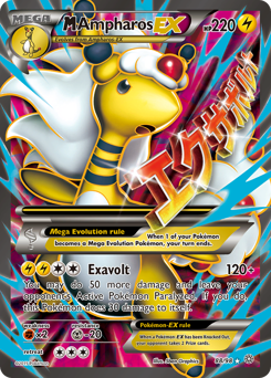 M Ampharos-EX #88 M Ampharos-EX - Ancient Origins - #88 - Pokemon TCG card