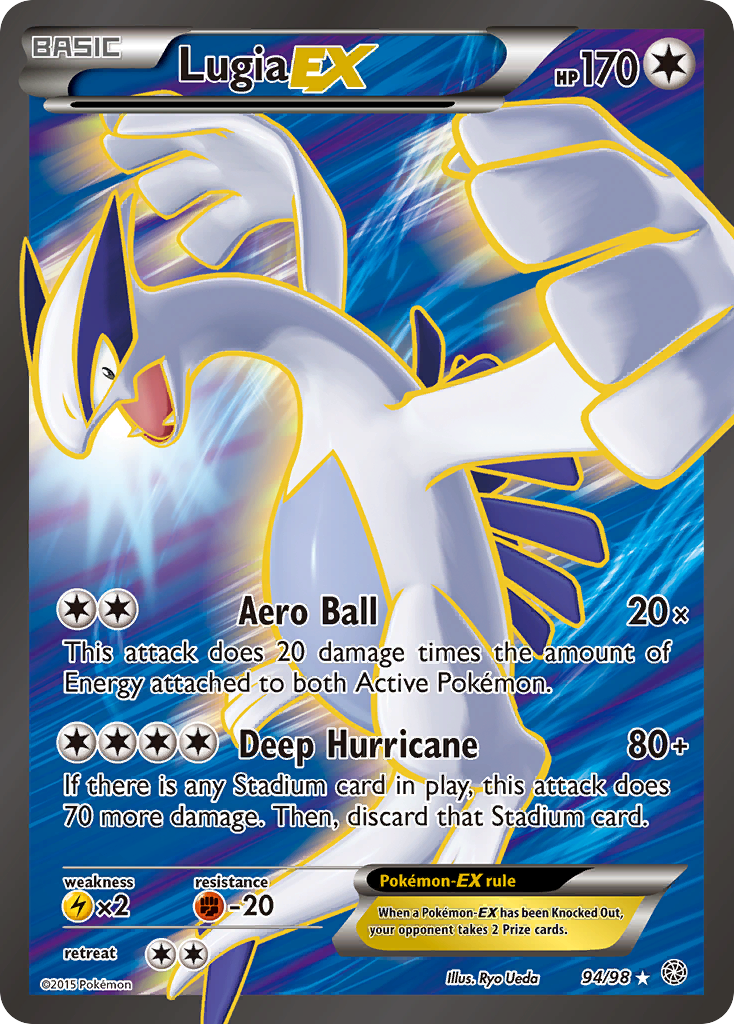 Lugia-EX - Ancient Origins - #94 - Pokemon TCG card