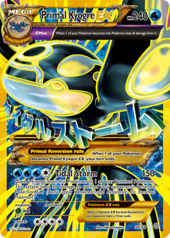 Primal Kyogre-EX #96 Primal Kyogre-EX - Ancient Origins - #96 - Pokemon TCG card