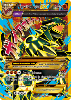 Primal Groudon-EX #97 Primal Groudon-EX - Ancient Origins - #97 - Pokemon TCG card