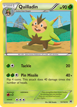 Quilladin - BREAKthrough - #10 - Pokemon TCG card