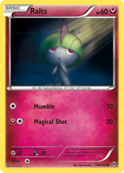 Ralts - BREAKthrough - #100 - Pokemon TCG card