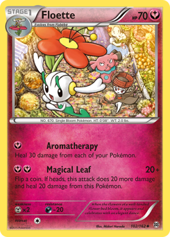 Floette #102 Floette - BREAKthrough - #102 - Pokemon TCG card