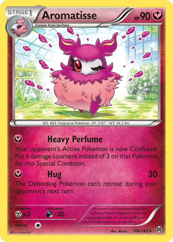 Aromatisse - BREAKthrough - #106 - Pokemon TCG card