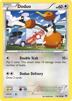Doduo #116 Doduo - BREAKthrough - #116 - Pokemon TCG card