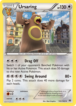 Ursaring - BREAKthrough - #122 - Pokemon TCG card