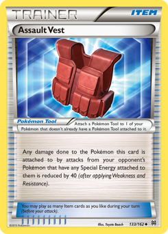 Assault Vest - BREAKthrough - #133 - Pokemon TCG card