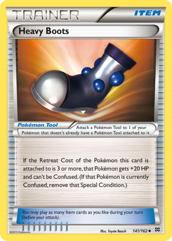 Heavy Boots - BREAKthrough - #141 - Pokemon TCG card