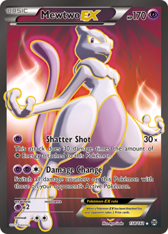 Mewtwo-EX - BREAKthrough - #158 - Pokemon TCG card