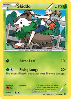 Skiddo #16 Skiddo - BREAKthrough - #16 - Pokemon TCG card