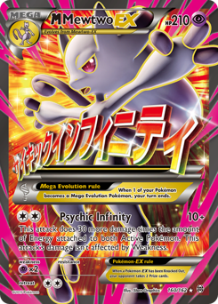 M Mewtwo-EX #160 M Mewtwo-EX - BREAKthrough - #160 - Pokemon TCG card