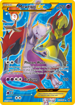 Mewtwo-EX - BREAKthrough - #163 - Pokemon TCG card