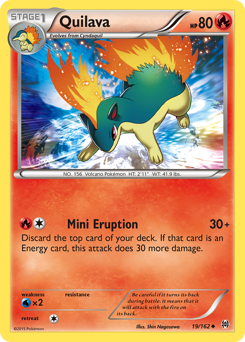 Quilava #19 Quilava - BREAKthrough - #19 - Pokemon TCG card