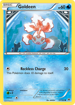 Goldeen #27 Goldeen - BREAKthrough - #27 - Pokemon TCG card