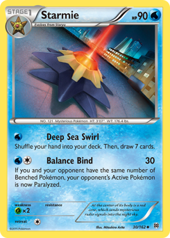 Starmie - BREAKthrough - #30 - Pokemon TCG card