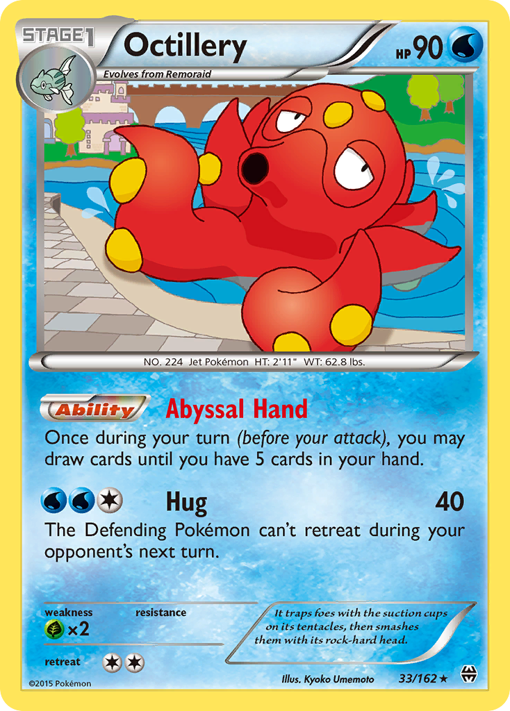 Octillery - BREAKthrough - #33 - Pokemon TCG card