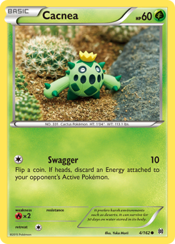 Cacnea #4 Cacnea - BREAKthrough - #4 - Pokemon TCG card
