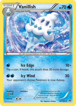 Vanillish - BREAKthrough - #44 - Pokemon TCG card