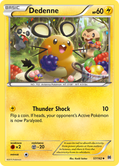 Dedenne #57 Dedenne - BREAKthrough - #57 - Pokemon TCG card