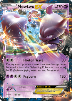 Mewtwo-EX - BREAKthrough - #61 - Pokemon TCG card