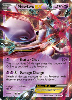 Mewtwo-EX - BREAKthrough - #62 - Pokemon TCG card