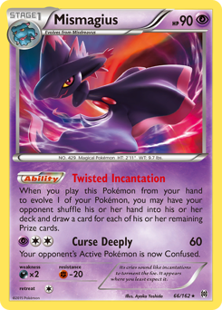 Mismagius - BREAKthrough - #66 - Pokemon TCG card