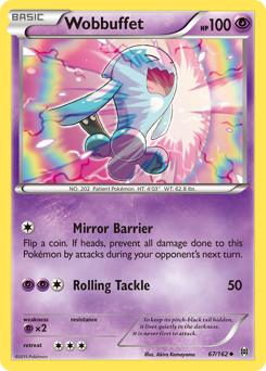 Wobbuffet - BREAKthrough - #67 - Pokemon TCG card