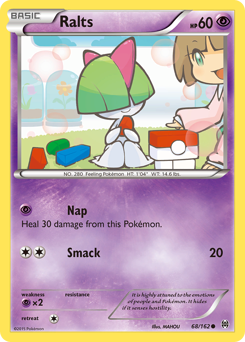 Ralts - BREAKthrough - #68 - Pokemon TCG card