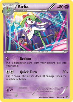 Kirlia - BREAKthrough - #69 - Pokemon TCG card