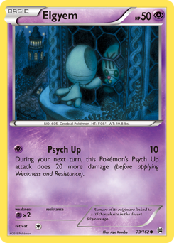 Elgyem - BREAKthrough - #73 - Pokemon TCG card