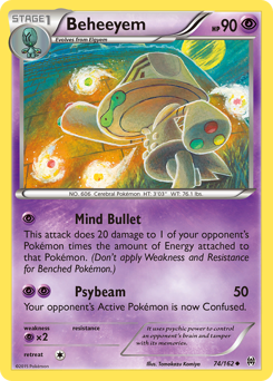 Beheeyem - BREAKthrough - #74 - Pokemon TCG card
