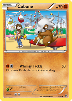 Cubone #77 Cubone - BREAKthrough - #77 - Pokemon TCG card