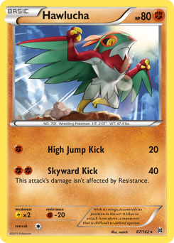 Hawlucha #87 Hawlucha - BREAKthrough - #87 - Pokemon TCG card
