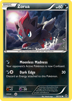 Zorua - BREAKthrough - #89 - Pokemon TCG card