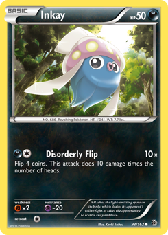 Inkay #93 Inkay - BREAKthrough - #93 - Pokemon TCG card