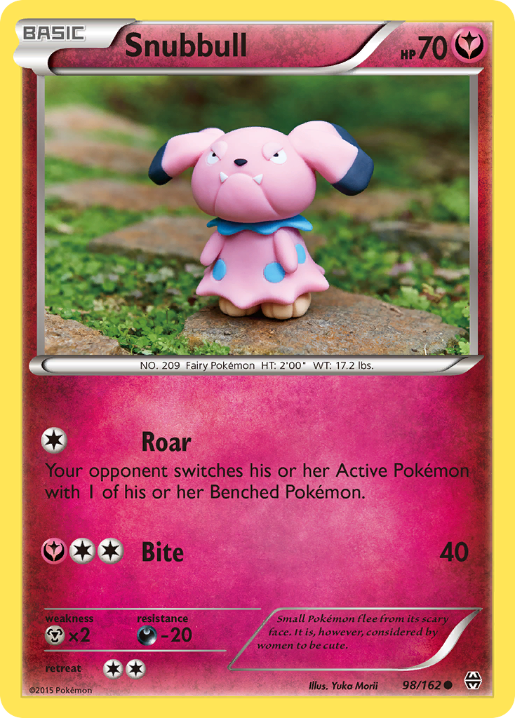 Snubbull - BREAKthrough - #98 - Pokemon TCG card