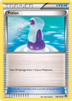 Potion - BREAKpoint - #106 - Pokemon TCG card